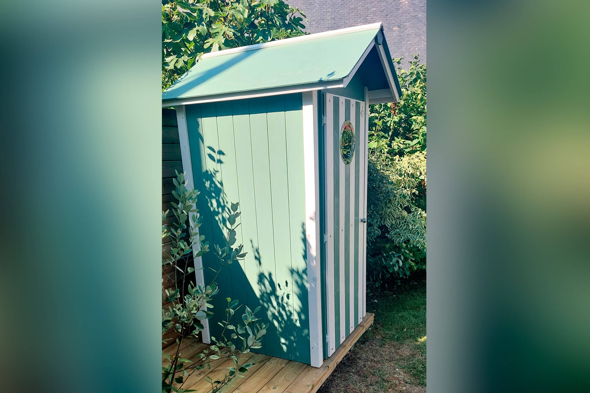 Cabine à l'ouest - Cabines de plage en bois