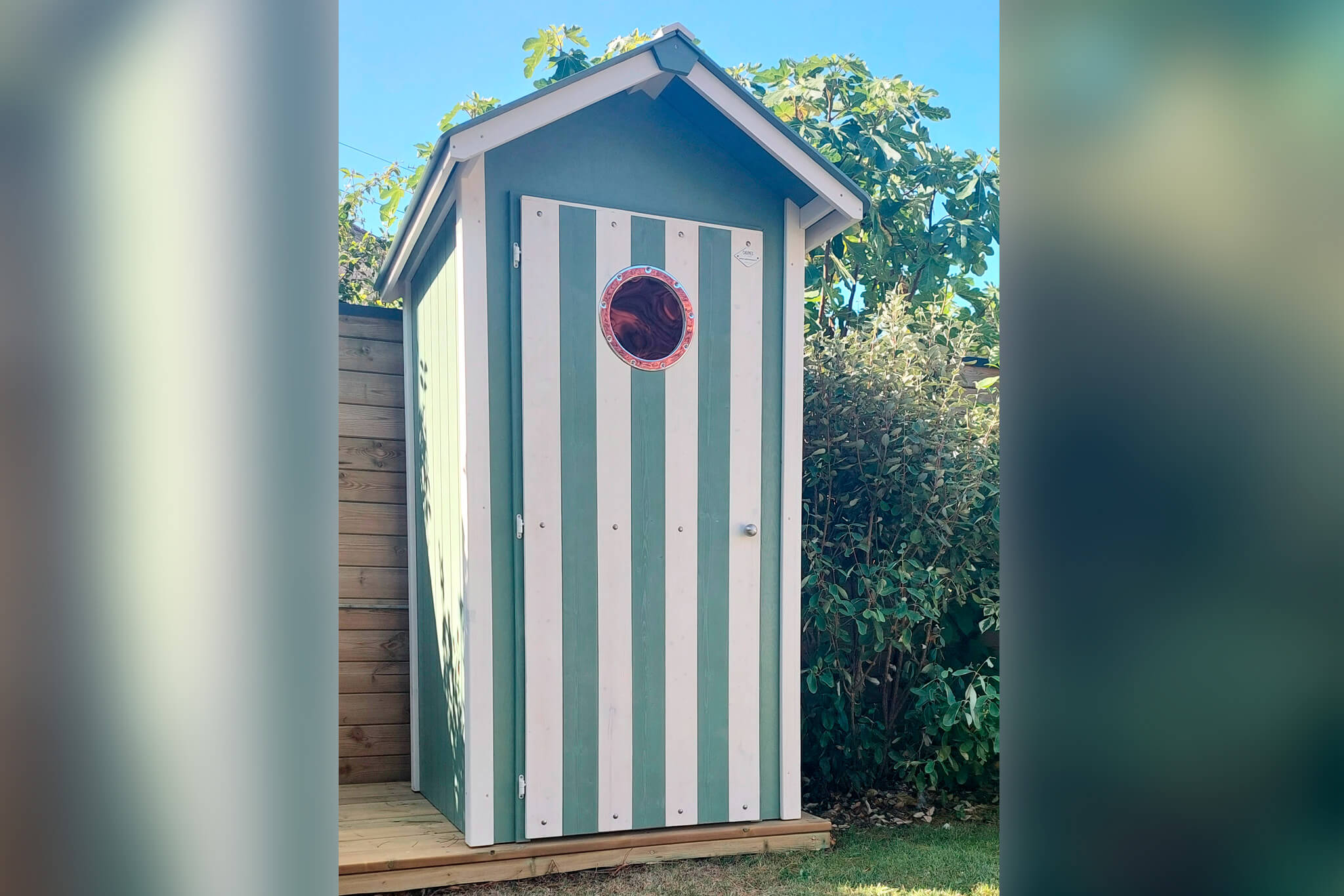 Cabine à l'ouest - Cabines de plage en bois